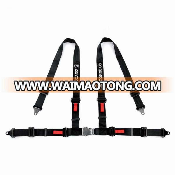 Adjustable 2 inch 4 points Aircraft Buckle Racing Harness safety seat belt for airplane